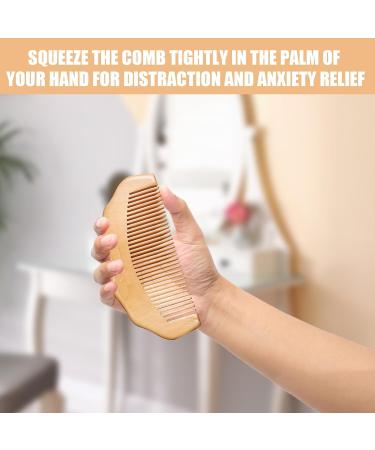 Wooden Comb Anxiety Relief Labour Comb Birthing Hospital Bag Maternity Essentials Postpartum Natural Pain Stress Relief Wood Acupressure - Buy Online on GoSupps.com