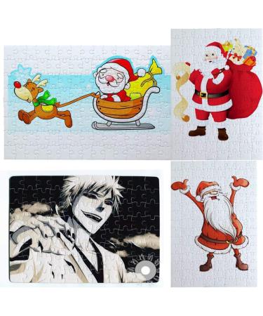 10 Sets Blank Sublimation A4 Jigsaw Puzzle with 120 Pieces - DIY Heat Press Transfer Crafts | Wholesale Thermal Transfer Pearl Puzzle - Buy Online on GoSupps.com