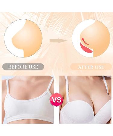 Silicone Push Up Bra Inserts - Clear Breast Enhancers for Natural Lift - Buy Online on GoSupps.com