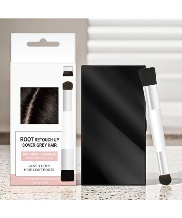 Chaies Hair root powder 65 g hair color cover for visible hair roots multifunctional scalp filling against light spots and gray coverage with immediate volume effect black 1 piece 1er Pack - Buy Online on GoSupps.com