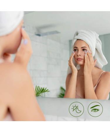 Revuele Hemp Me Bio Eye Contour Cream - 100% Natural Cold-Pressed Hemp Oil & Sweet Almond Oil Moisturizer 35ml - International Shipping Available - Buy Online on GoSupps.com