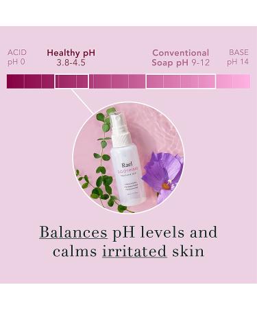 Rael Unscented Intimate Feminine Mist - pH-Balanced, Paraben Free - On The Go Irritation & Odor Care (1.7 Fl Oz, Pack of 2) - Buy Online on GoSupps.com