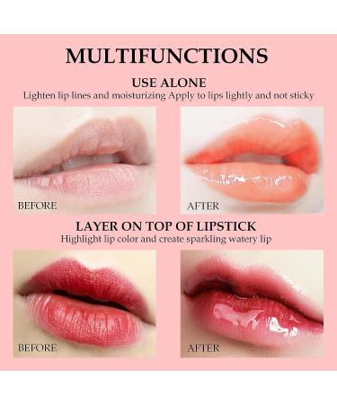 Hydrating Lip Oil | Plumping Gloss for Nourished Lips | Reduce Wrinkles & Dry Skin | Cherry Red 015 | 0.2 oz - Buy Online on GoSupps.com