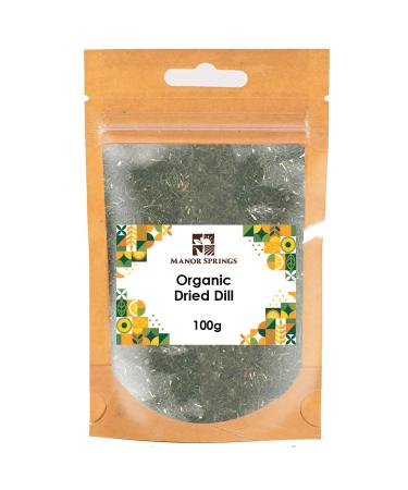 Organic Dried Dill 100g by Manor Springs Organic