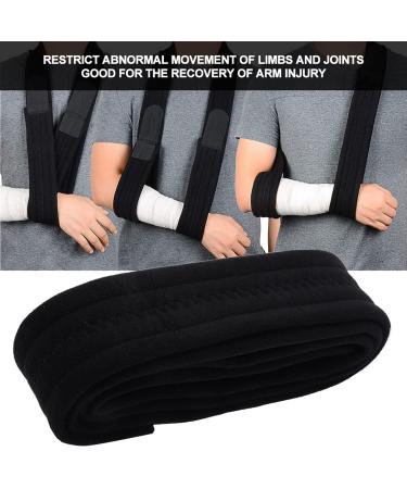 ZJchao Arm Sling Shoulder Immobilizer - Breathable & Adjustable Arm Support Strap for Hand & Finger Support - Ideal for Injury Recovery & Comfort - Buy Online on GoSupps.com