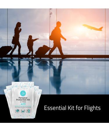 All-in-One Personal Protection Kits for TWO PEOPLE - 10 PACK - Buy Online on GoSupps.com