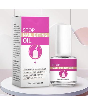 Anti Nail Biting Polish Anti Nail Biting Nail Oil - Nail Care No Bite Nail Polish Nail Biter Stopper Safe & Effective Solution Stop Biting Nails for Kids - Buy Online on GoSupps.com