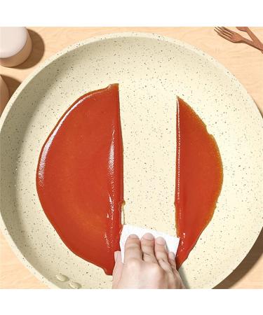 WIPPWER Saucepan White Durable Frying Pan Induction Cooker Gas Stove Grill Pans Cooking Pot Utensils Cookware for Kitchen Accessories Wok - Buy Online on GoSupps.com