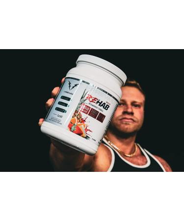 Rehab High Performance Intraworkout Formula - 10g BCAA & EAA | Keto Friendly | Enhance Recovery & Hydration | 25 Servings (Blueberry Lemonade - Buy Online on GoSupps.com