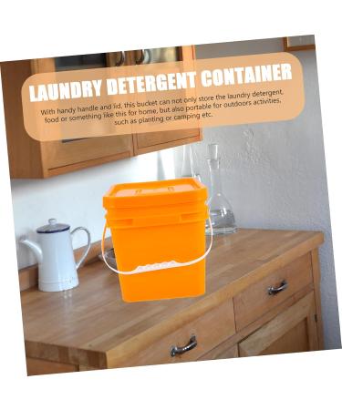 IWOWHERO Sealed Cleaning Bucket Grain Dispenser Laundry Dispenser Buckets Plastic 26X24CM As Shown - Buy Online on GoSupps.com
