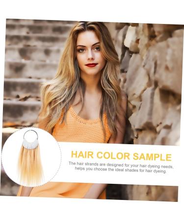 30 Pi ces chantillons Couleur Cheveux Naturels M ches Test pour Exp riences de Coloration et D coloration Nuancier Vrais Cheveux pour Kit Test et Extensions Boucl s - Buy Online on GoSupps.com