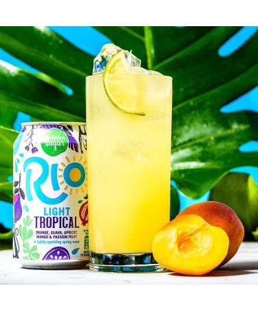 Rio Light No Sugar Tropical Real Fruit Soft Drink 24 x 330ml - Buy Online on GoSupps.com