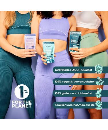 Be Tanics Stress Ruhepol - 60 Capsules for Nerve & Cell Protection | Vitamin B2 Dietary Supplement - Boost Your Wellbeing - Buy Online on GoSupps.com