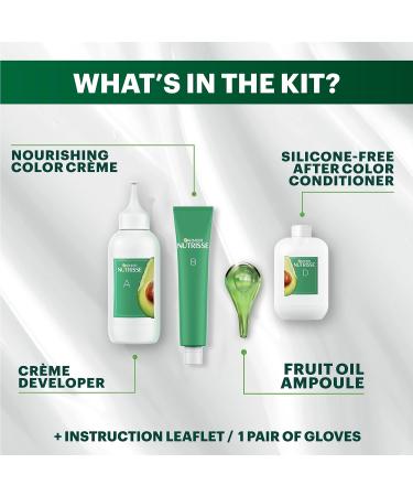 Garnier Nutrisse 415 Soft Mahogany Brown Hair Dye - Permanent Color with Nourishing Creme Formula - Buy Online on GoSupps.com