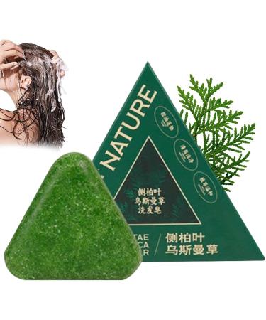 KWJTOY Solid Shampoo Herbal Solid Shampoo | Hair Growth Shampoo Bar | Moisturizing Strengthens Hair for Women and Men