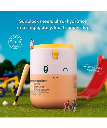 Evereden Kids Healthy Habit TRIO : Clean & Vegan Skin & Hair Care for Kids Bundle | Skin Care Cloud Face Wash + SPF 20 Mineral Face Cream + Shampoo - Detangling | Clean Ingredients - Buy Online on GoSupps.com