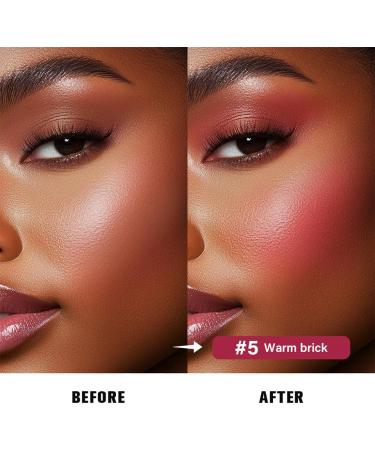  SONGVISON Liquid blush cream blush stick - Creamy makeup for lips and cheeks buildable skin tone with a rosy glow vegan and lightweight formula for all-day wear - Buy Online on GoSupps.com