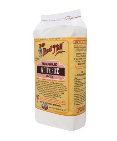 Bob's Red Mill Gluten Free White Rice Flour 24 oz - 4 Pack | Premium Quality - Buy Online on GoSupps.com