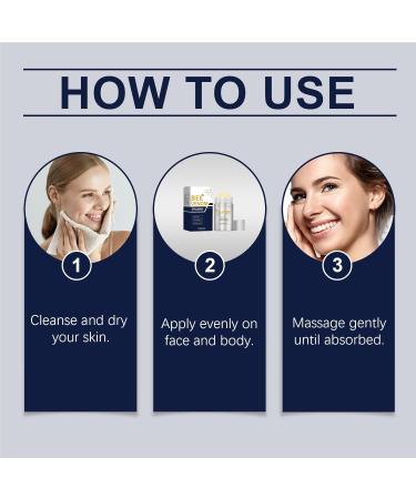 Bee Venom Collagen Stick Anti-Wrinkle Firming Cream Stick Lifting & Tightening Serum Stick Hydrates and Nourishes Skin Restore Skin Elasticity Reduces Wrinkles Skin Collagen Moisturizer for Dry Skin - Buy Online on GoSupps.com