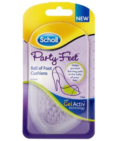 Scholl Party Feet Ball of Foot Gel Cushions