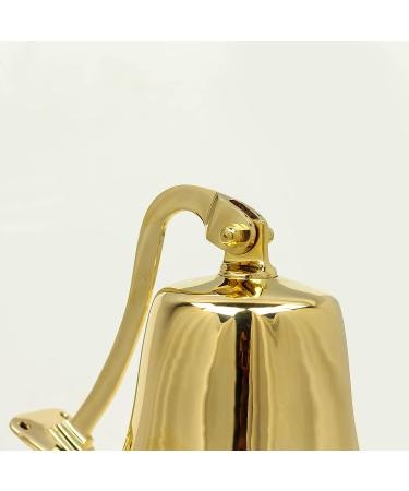 Nagina International Brass Ships Bell with Bracket and Rope Ringer - Maritime Nautical Decor - Buy Online on GoSupps.com