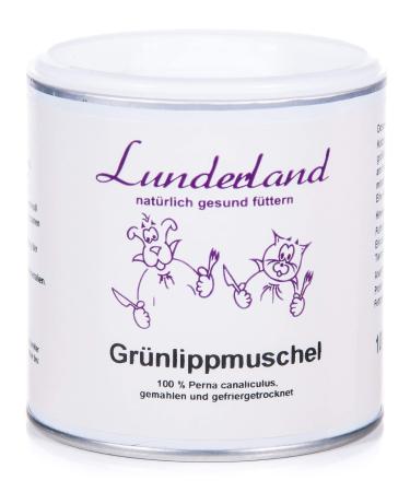 Lunderland Green-lipped mussel for dogs and cats 1 pack (1 x 100 g) Fish 100 g (1 pack) - Buy Online on GoSupps.com