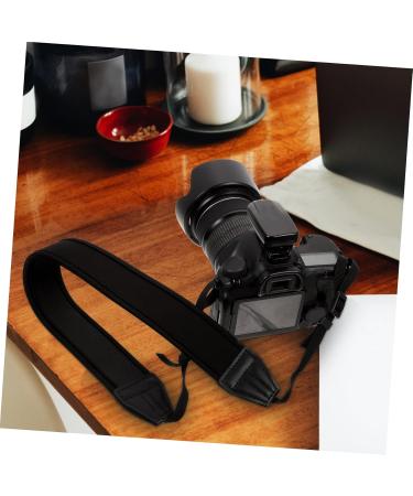 Milisten 2-Pack Camera Strap - Cushioned Fabric Adjustable Black (85x4.5cm) - Perfect for International Shipping - Buy Online on GoSupps.com