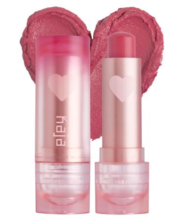 Kaja Love Blur Lip Balm - 04 Romantic Vibe | Soft & Comfort Semi-Matte Blurring Daily Color Lip Balm | Shea Butter, Avocado Oil, Citrus Unshiu Peel Extract, Vitamin E Infused, Beauty Gift, 4g/0.14oz.