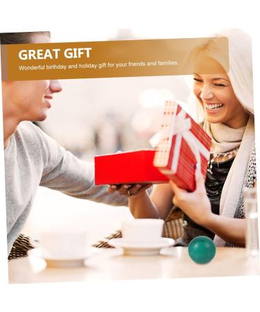 Fomiyes 8 Stk Turquoise Handball & Baoding Balls - Strengthen Wrists & Enhance Health | Chinese Meridian Bouncing Balls - Buy Online on GoSupps.com