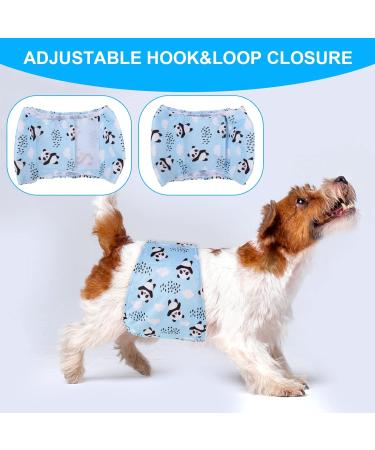 Czemo Washable Dog Diapers for Male & Female Dogs | Reusable Incontinence Pads | Pack of 3 - Ultimate Comfort & Protection - Buy Online on GoSupps.com