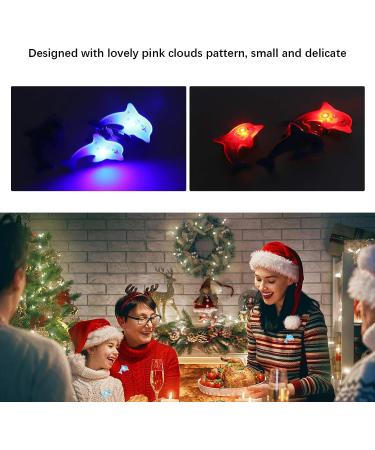 LED Light Enamel Shine Badge Pin for Holiday Decoration - Practical & Easy to Wear for Wedding & Evening Events - Buy Online on GoSupps.com