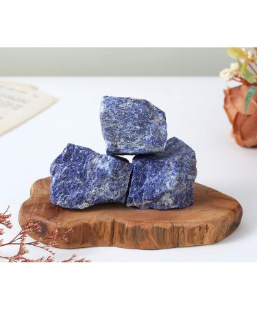 Blue Sodalite Crystal 1.77-2.17 | Raw Healing Stone for Crystal Lovers | Natural Rough Gemstone - Buy Online on GoSupps.com