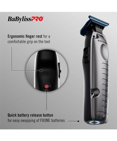 BaBylissPRO FXONE LO-PROFX Cordless Clippers & Trimmers | Professional Gray Battery Trimmer - International Shipping Available - Buy Online on GoSupps.com