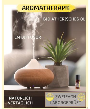 Organic Fennel Essential Oil 10ml - Wild Growth Fennel Seed Oil from Bulgaria | Premium Foeniculum Vulgare Oil - Buy Online on GoSupps.com