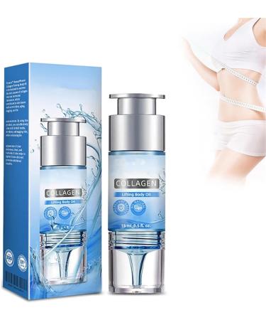 GeRRiT Collagen Lifting Body Oil, Collagen Stimulating Body Oil for Beauty Women, Anti Aging Collagen Serum Oil for Skin Firming Skin Reduces Fine Lines