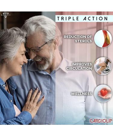 CARDIOLIP | Red Rice Yeast | 10 mg Monacolin K | 667 mg Red Rice | Enriched with 8 active ingredients including: Coenzyme Q10 Auricularia Milk Thistle Astaxanthin Shitake | 30 tablets - Buy Online on GoSupps.com