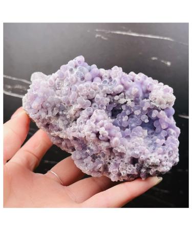 Gemstones and Crystals 50-80g Natural Grape Agate Crystal Specimen Home Decor QINTINYIN