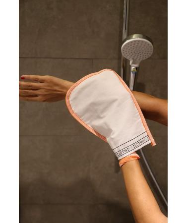 Turkish Home Exfoliating Mitt Washcloth Gloves - Pack of 12 | Body Exfoliator Hammam Glove Moroccan Loofah Set - Buy Online on GoSupps.com