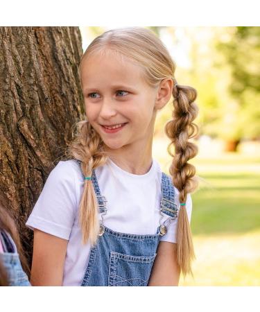 SHURIL 1500 Pcs Toddler Hair Rubber Bands with Organizer Box - Colorful Small Elastic Hair Ties for Girls and Babies - Suitable for Thin or Thick Hair - Buy Online on GoSupps.com