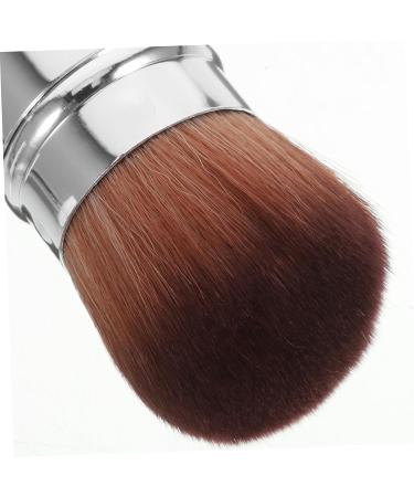Housoutil Retractable Blush Brush Makeup Tool Powder Foundation Brush Retractable Powder Brush Foundation Applicator Makeup Supplies Bb Cream Brush Metal Travel With Cover - Buy Online on GoSupps.com