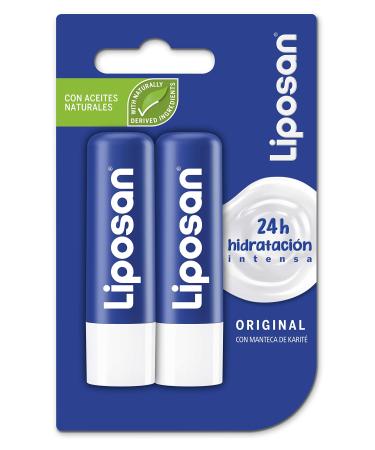 Liposan Baume l vres original de soin intensif cacao lot de 2 (paquet de 1)