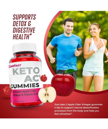 ProFast Keto Gummies - Vegan Formula with ACV for Weight Loss (60 Gummies) - Buy Online on GoSupps.com