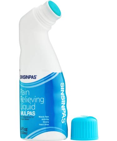 SINSINPAS Pain Relieving Liquid MULPAS 4 oz - Fast Relief, 1 Pack - Buy Online on GoSupps.com