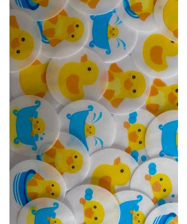 24 edible PRE CUT Duck ducks style kids childrens party decorations Wafer Paper Cupcake Fairy Cake Toppers - Buy Online on GoSupps.com