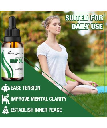 (2-Pack) Hemp Oil Drops High Potency - for Pain Relief Skin Anxiety 1 000 000 Maximum Strength Natural Hemp Oil - Organic Hemp Tincture Oils Extract Relieve Mood Unflavored 1 Fl Oz (Pack of 2) - Buy Online on GoSupps.com