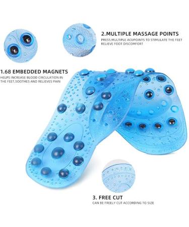 Magnetic Insoles - Pain Relief & Acupressure Treatment | Yarpiany Magnetic Insoles - Buy Online on GoSupps.com
