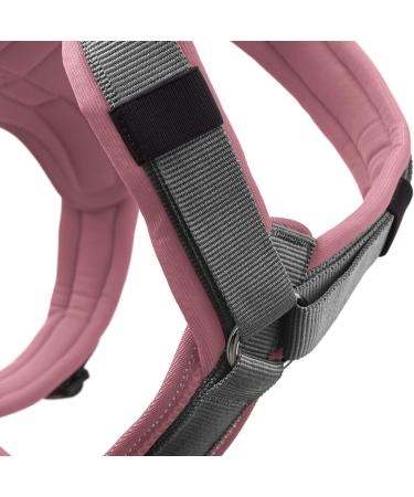 Hunter Maldon Up Harness - Size M - Old Pink/Grey | Premium Dog Harness for Comfortable International Shipping - Buy Online on GoSupps.com