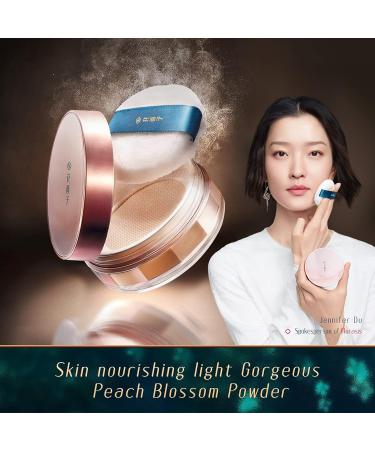 FLORASIS Peach Blossom Pressed Powder - Oil Control & Lightweight Setting Powder (Matte 03 Mist, 0.3 oz) - Buy Online on GoSupps.com