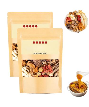 Soup Package of 11 Types of Mushrooms Dry Abalone Nutritious Mushroom Soup Bag Nutritious Mushroom and Herb Soup Set QICAIJUNGUTANG 11 Types Mushroom Soup Packets 45g/Bag (2Pcs)