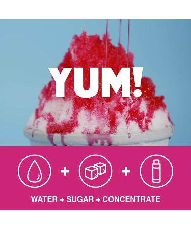 Pink Lemon Sour Shaved Ice & Snow Cone Flavor Concentrate - 4 Fl Oz (Makes 1 Gallon of Syrup) - Buy Online on GoSupps.com